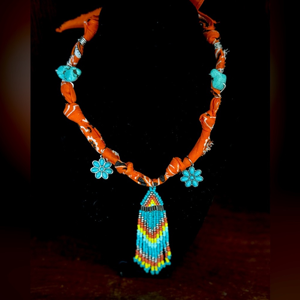 Bandana necklaces
